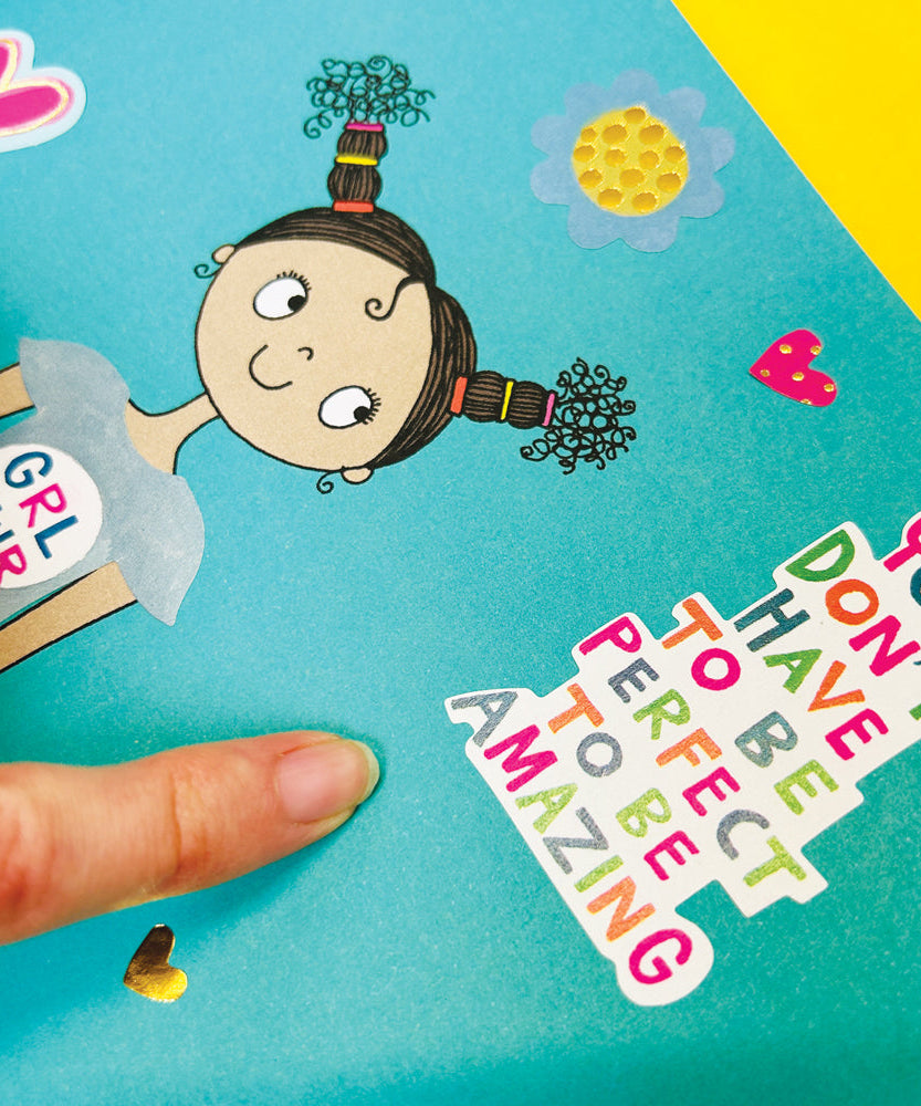 Rachel Ellen - Grl Pwr स्टिकर स्टेज पेंटिंग और गतिविधि पुस्तक