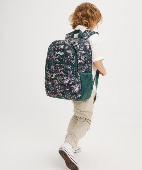 Smiggle - Wonder World Klasik Sırt Çantası-Dinossi