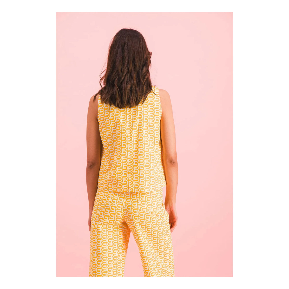 Elise Chalmin - Jacques Coton टॉप | पीला