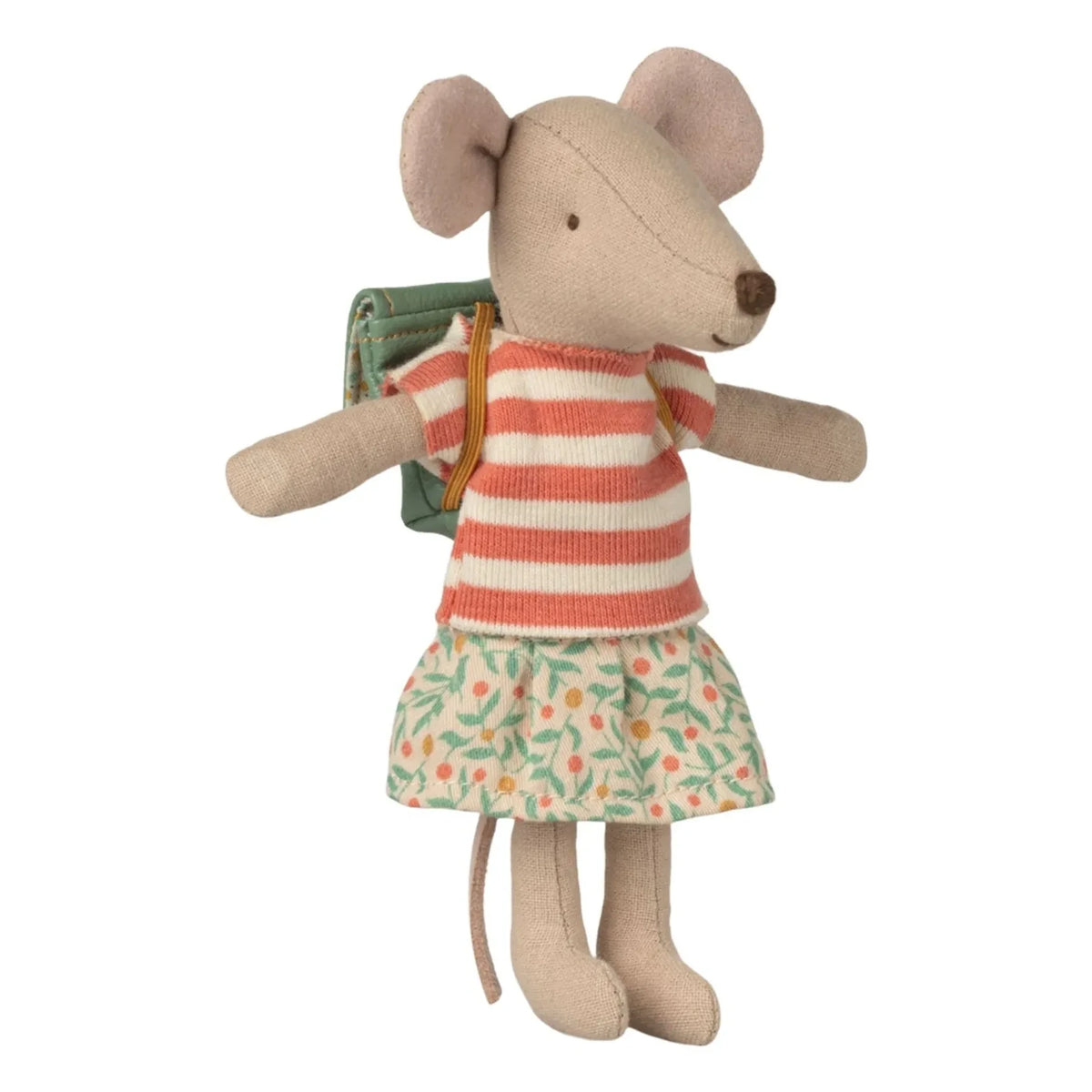 Maileg - बड़ी बहन तिपहिया साइकिल माउस | हरा
