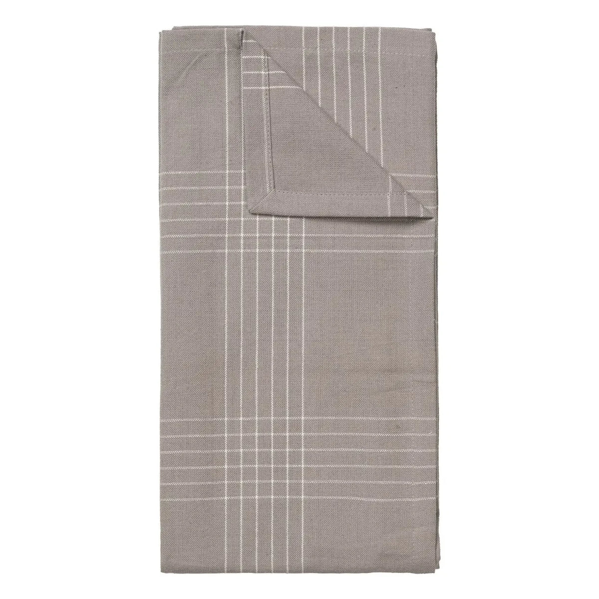 Broste Copenhagen - Rud mutfak havluları - 2'li Set | Gri