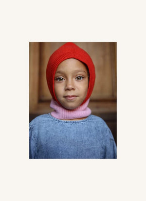 Hvid - Eddy Merino Yün Balaklava | Pembe