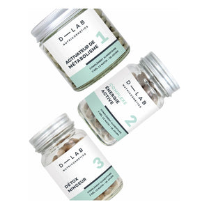 D-LAB NUTRICOSMETICS - फैट बर्नर प्रोग्राम - 1 महीना