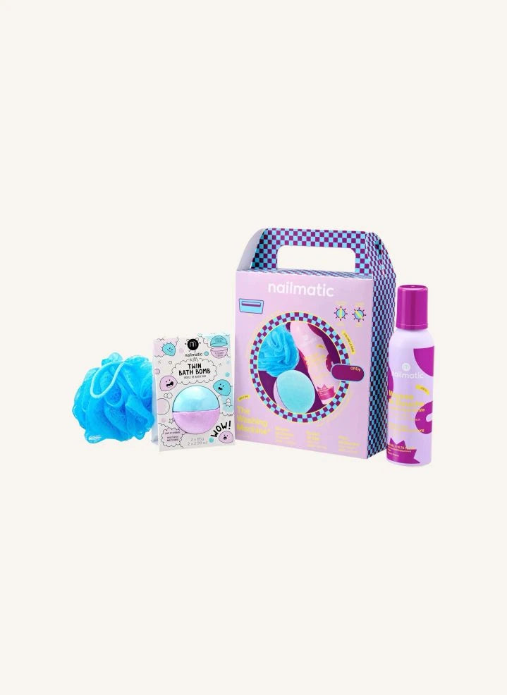 Nailmatic Kids - Çamaşır Makinesi Hediye Seti | Mor