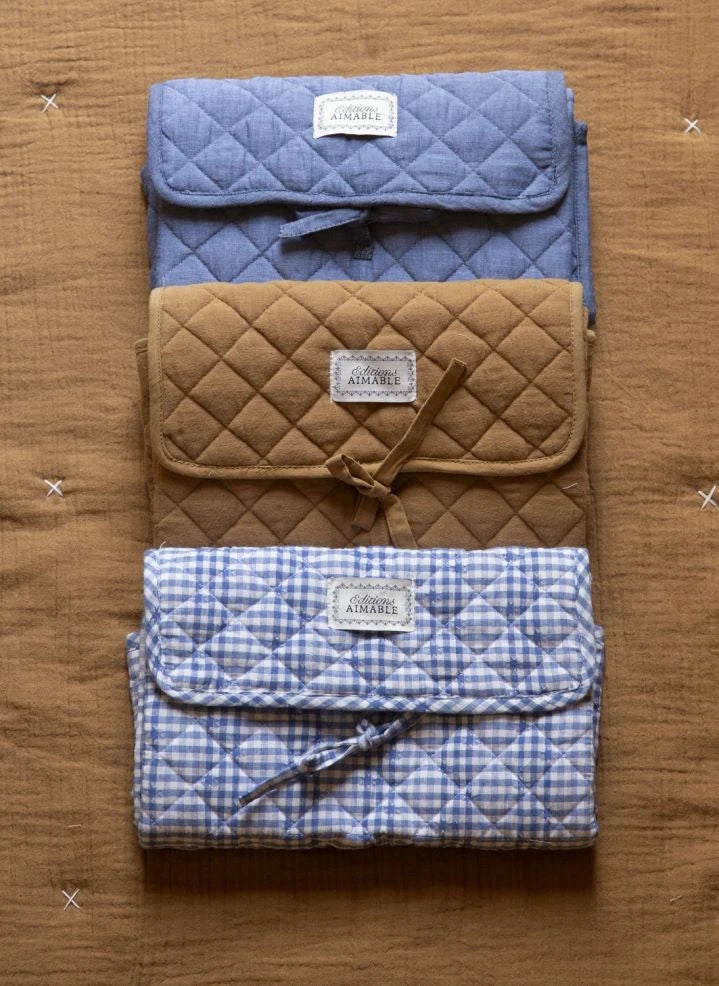 Editions Aimable - Marcel nomad yatak | Mavi Chambray