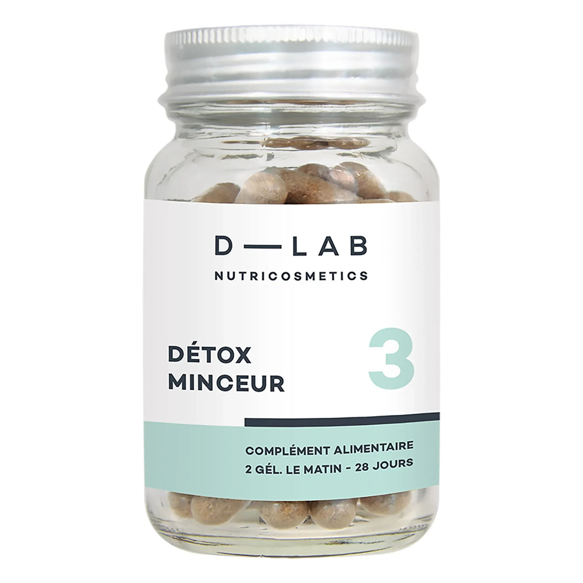 D-LAB NUTRICOSMETICS - स्लिमिंग डिटॉक्स सप्लीमेंट्स - 1 महीना