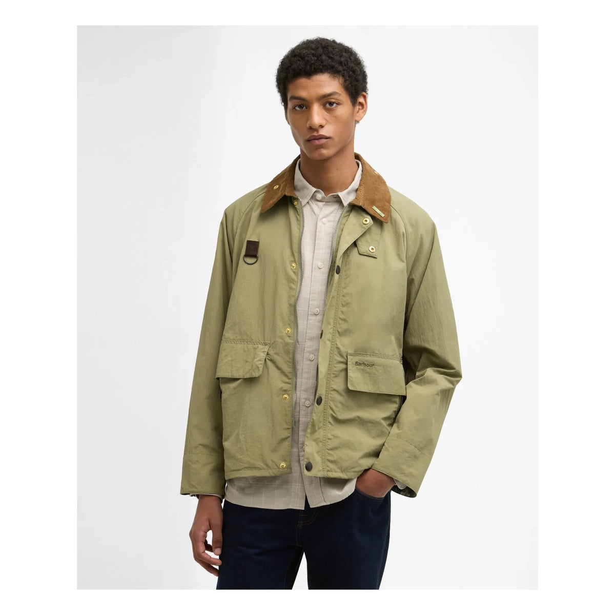 Barbour - आइकन्स स्पे जैकेट | खाकी