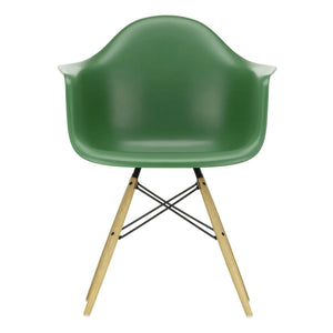 Vitra - DAW कुर्सी - मेपल बेस - चार्ल्स और रे इमส์ | पन्ना हरा (Emerald green)