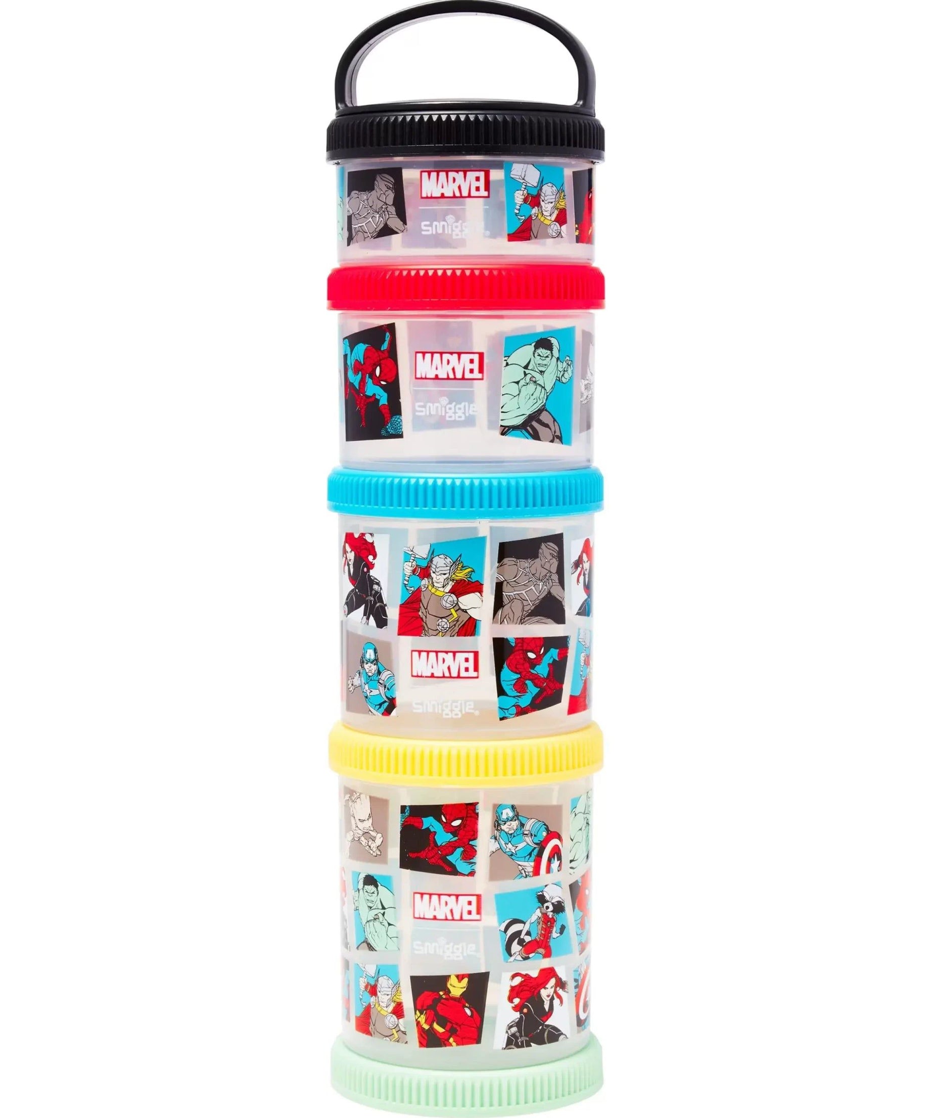 Smiggle - Marvel Çerezlik ve Atıştırmalık Yemek Kutusu-Dinossi