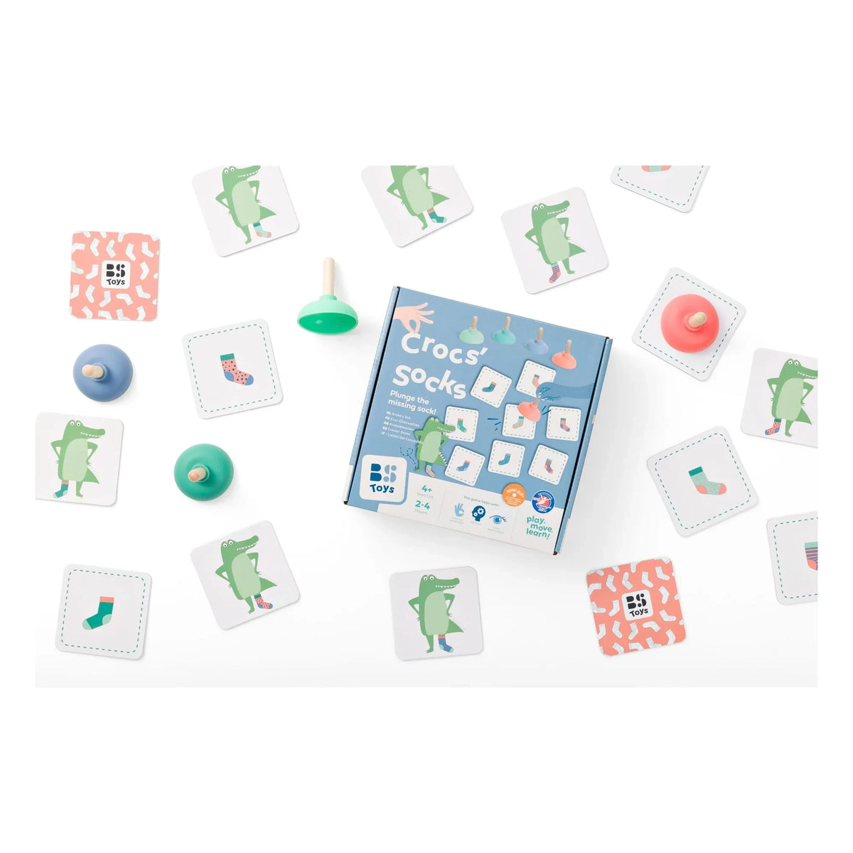 BS Toys - Gözlem oyunu Timsah Çorapları