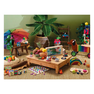 Vilac - लकड़ी का खींचने वाला कुत्ता