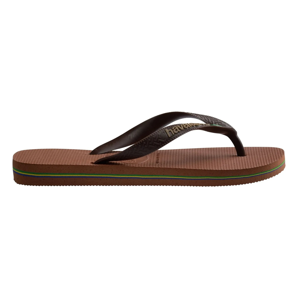 Havaianas - ब्राज़ील लोगो फ्लिप-फ्लॉप | भूरा