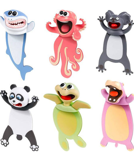 Dinossi - Sevimli Korkunç Kitap Ayracı Köpekbalığı-Dinossi