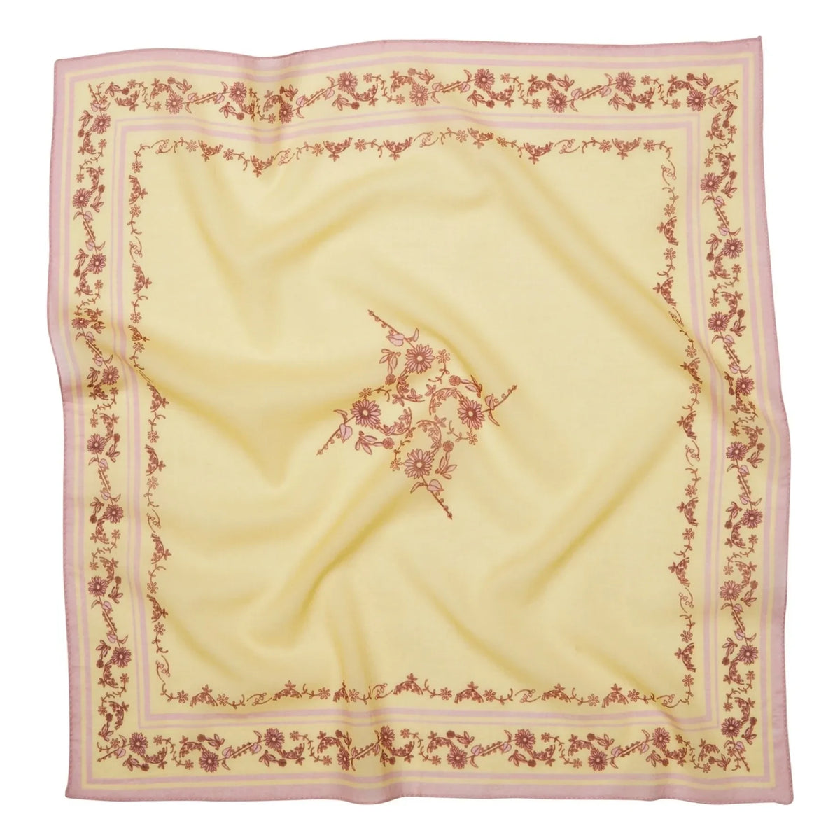 Becksöndergaard - Suniflora Cotta शॉल | हल्का पीला