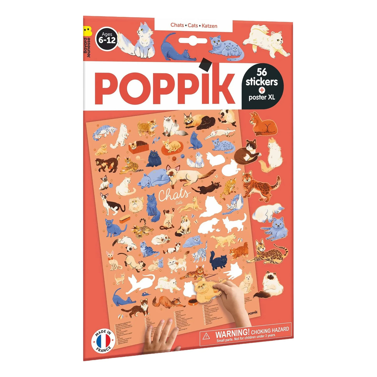 Poppik - पोस्टर स्टिकर्स Les Chats