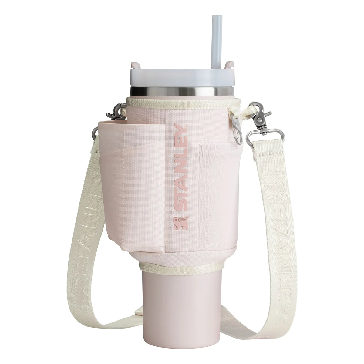Stanley 1913 - Gün Boyu Quencher Taşıma Askılı Yalıtımlı Bardak Tutucu | Soluk Pembe