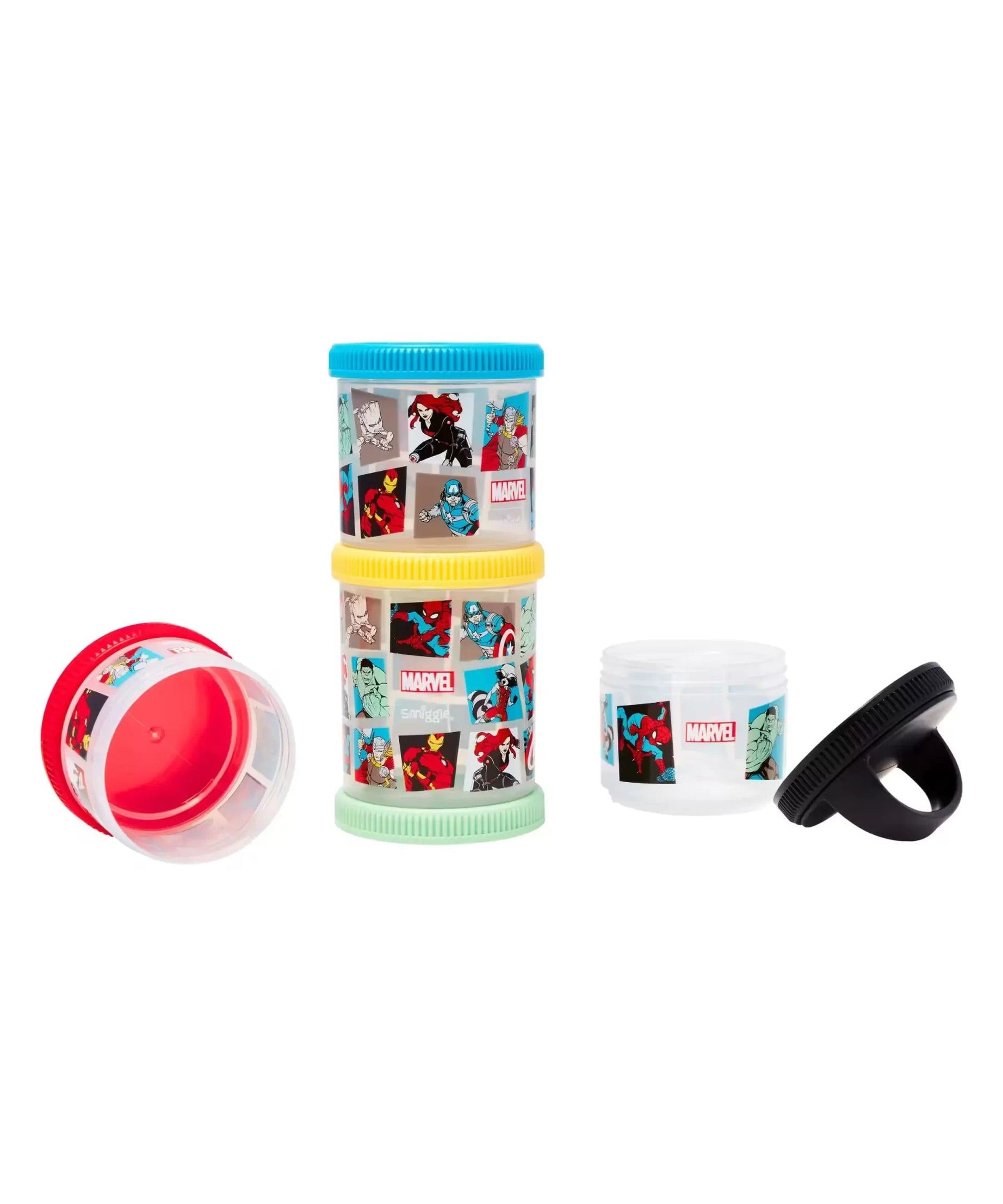 Smiggle - Marvel Çerezlik ve Atıştırmalık Yemek Kutusu-Dinossi