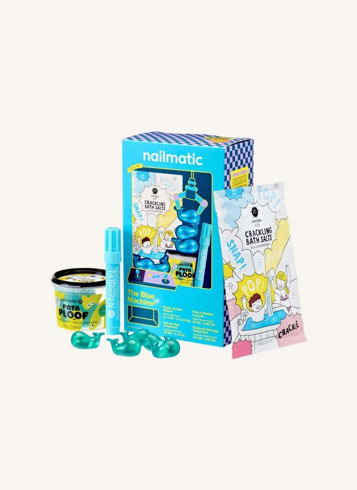 Nailmatic Kids - Renk Makinesi Hediye Seti | Mavi