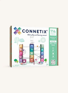 Connetix - Pastel 114 Parça Top Yuvarlama Seti