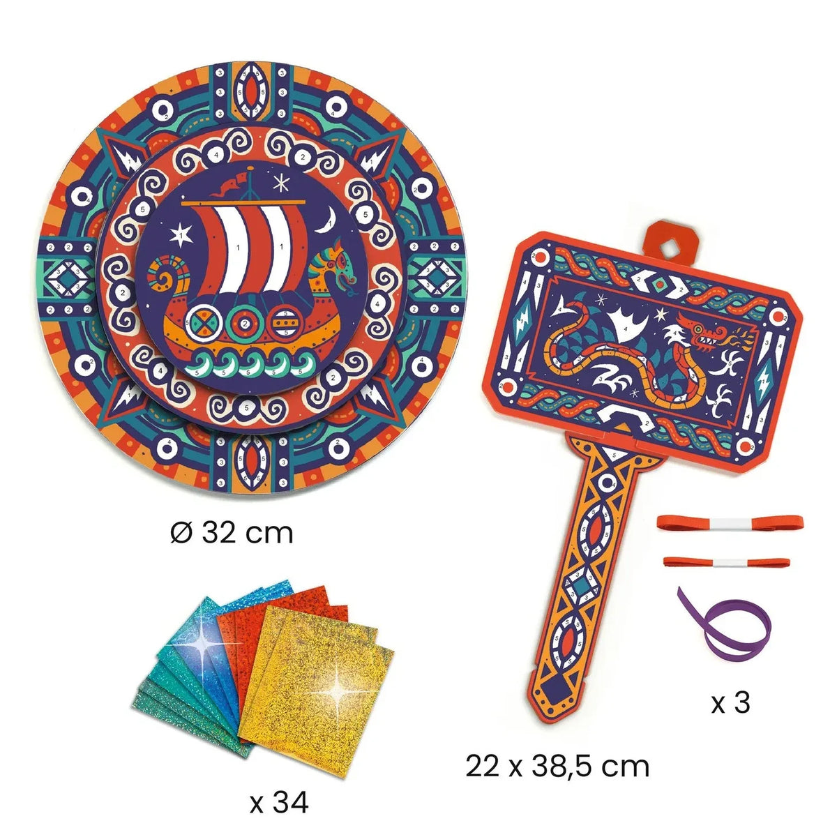 Djeco - DIY किट - वाइकिंग