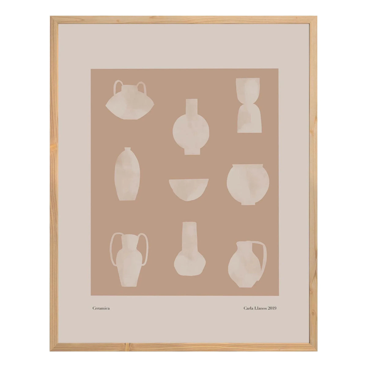 Carla Llanos - Ceramica Poster