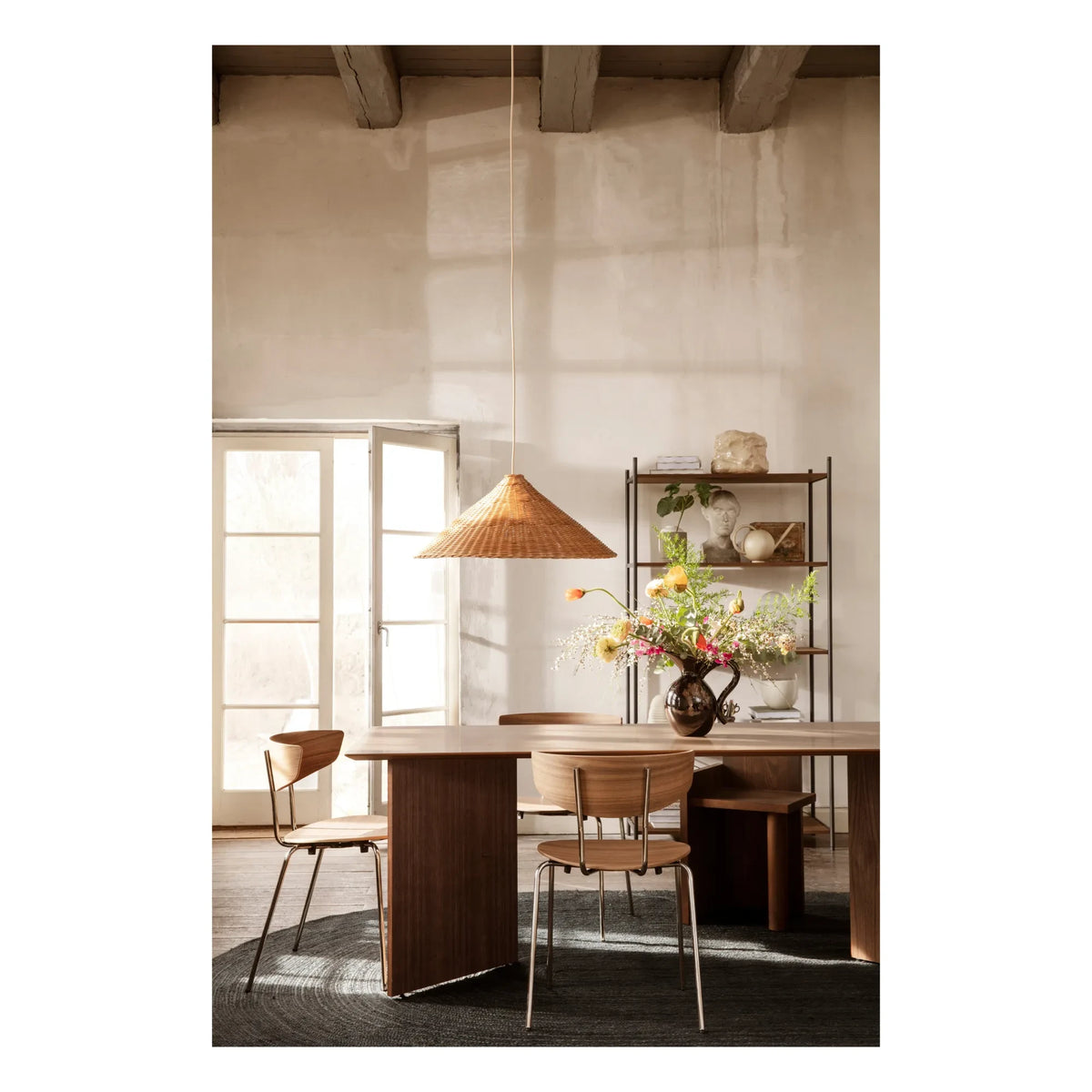 Ferm Living - Dou रतन लैंपशेड