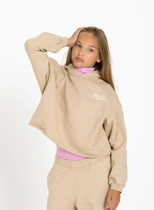 Smallable Kid - "Petal Keep On Moving" Sweatshirt | Bej