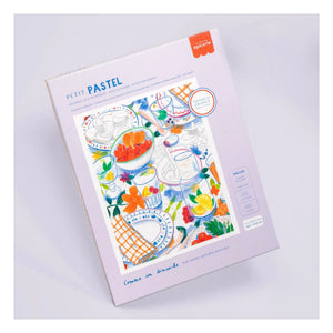 La Petite Épicerie - नंबर वाला पेस्टल सेट - Comme un Dimanche