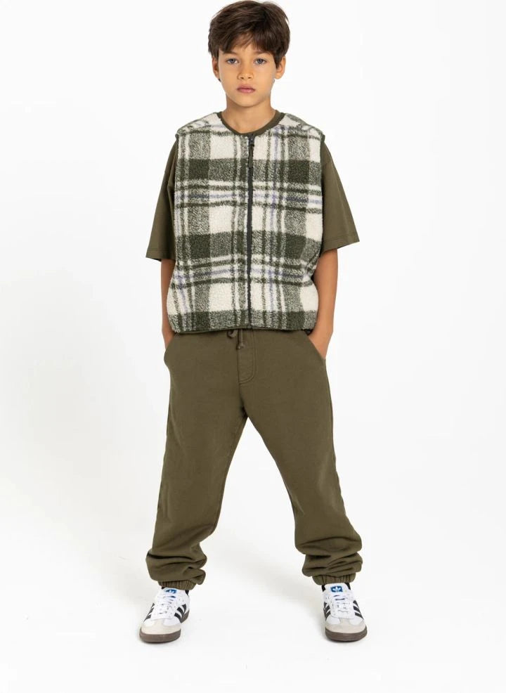 Smallable Kid - Organik Pamuklu Rush Jogger | Verdigris