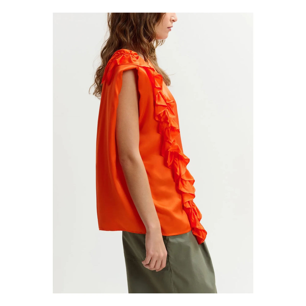 Essentiel Antwerp - Top Joey | नारंगी