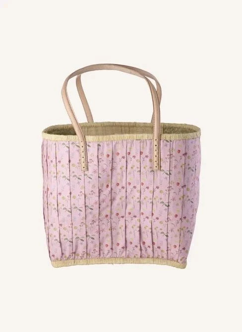 Rice - “Flowers” Depolama Sepeti | Soluk Pembe