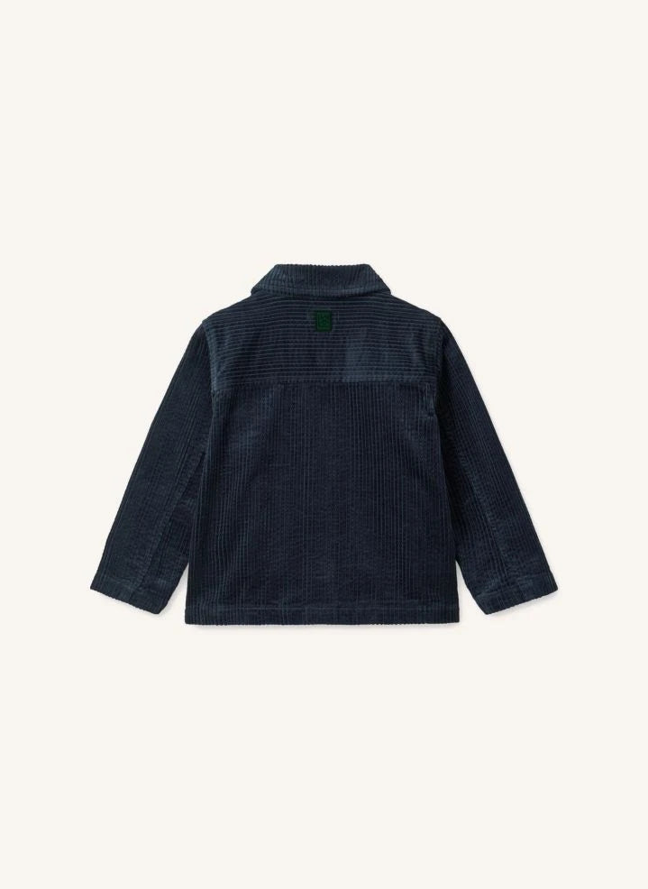 Liewood - Paulino Organik Pamuk Kadife Overshirt | Lacivert