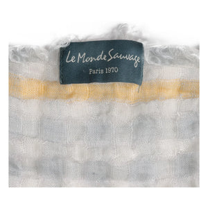 Le Monde Sauvage - Harmattan Key West पर्दा | हल्का नीला