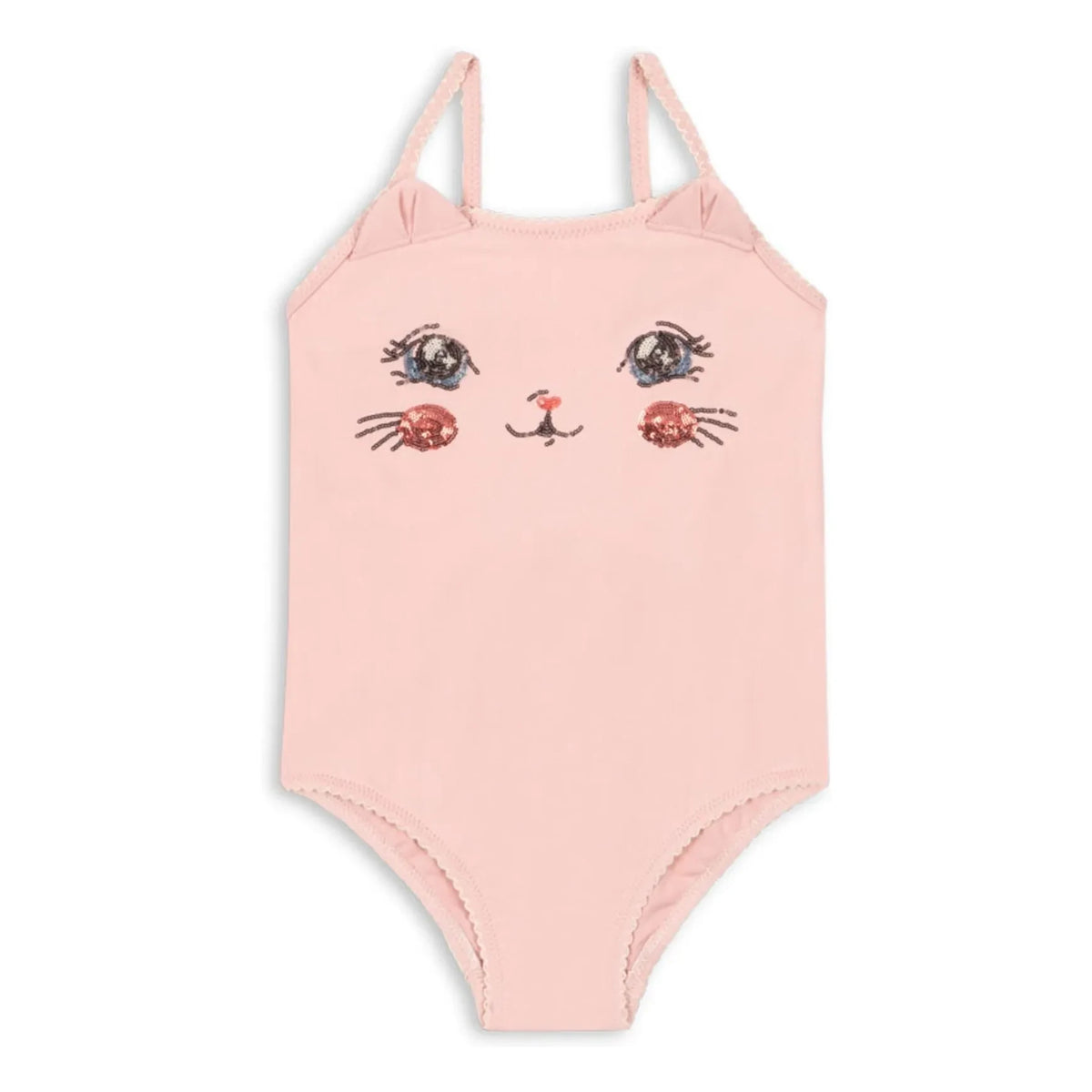 Konges Sløjd - 1 Parça Kitty Geri Dönüştürülmüş Elyaf Mayo | Pembe
