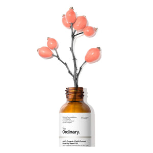 The Ordinary - %100 ऑर्गेनिक कोल्ड-प्रेस्ड रोज़ हिप सीड ऑयल - 30 मिली