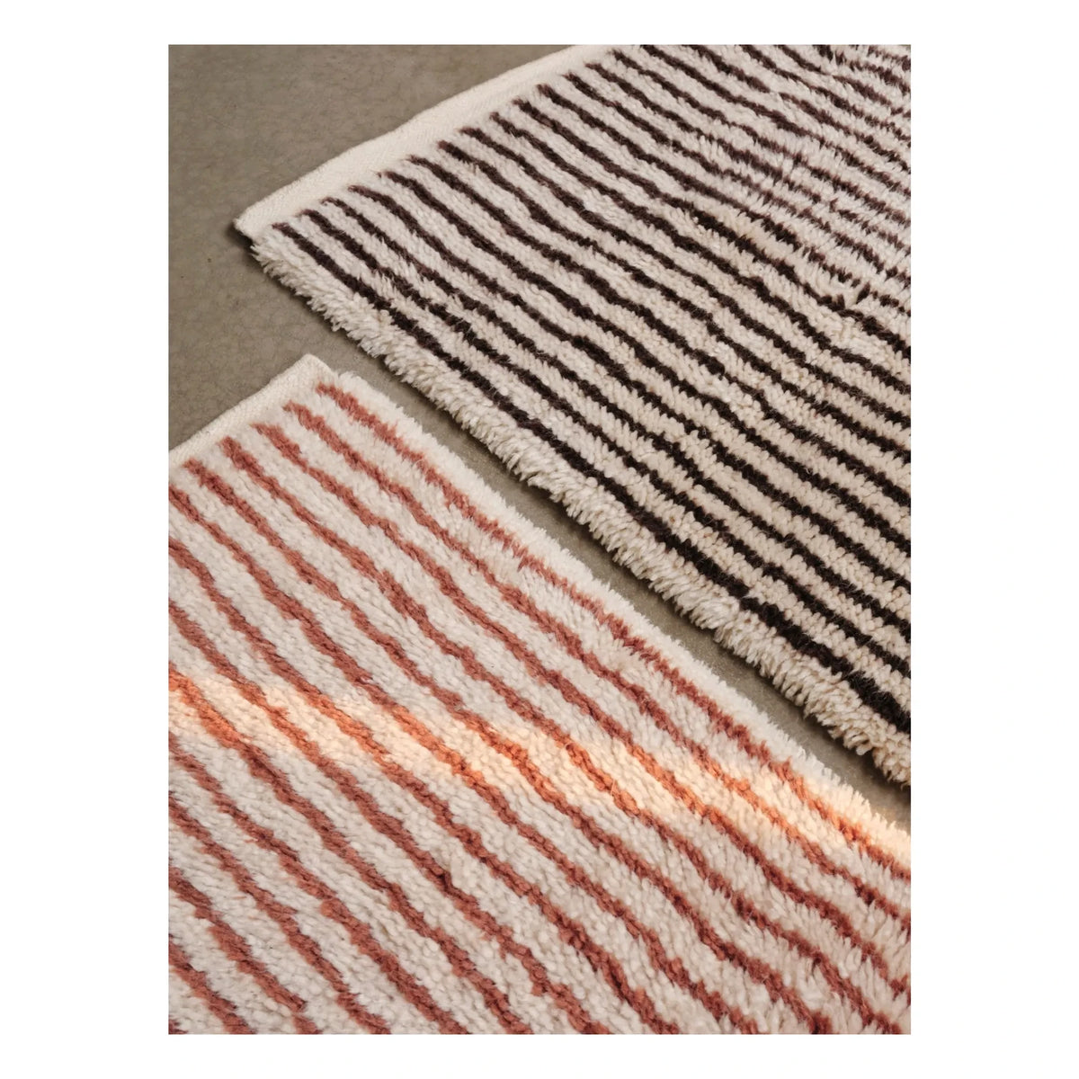 Ferm Living - Kami कालीन | ऑफ-व्हाइट