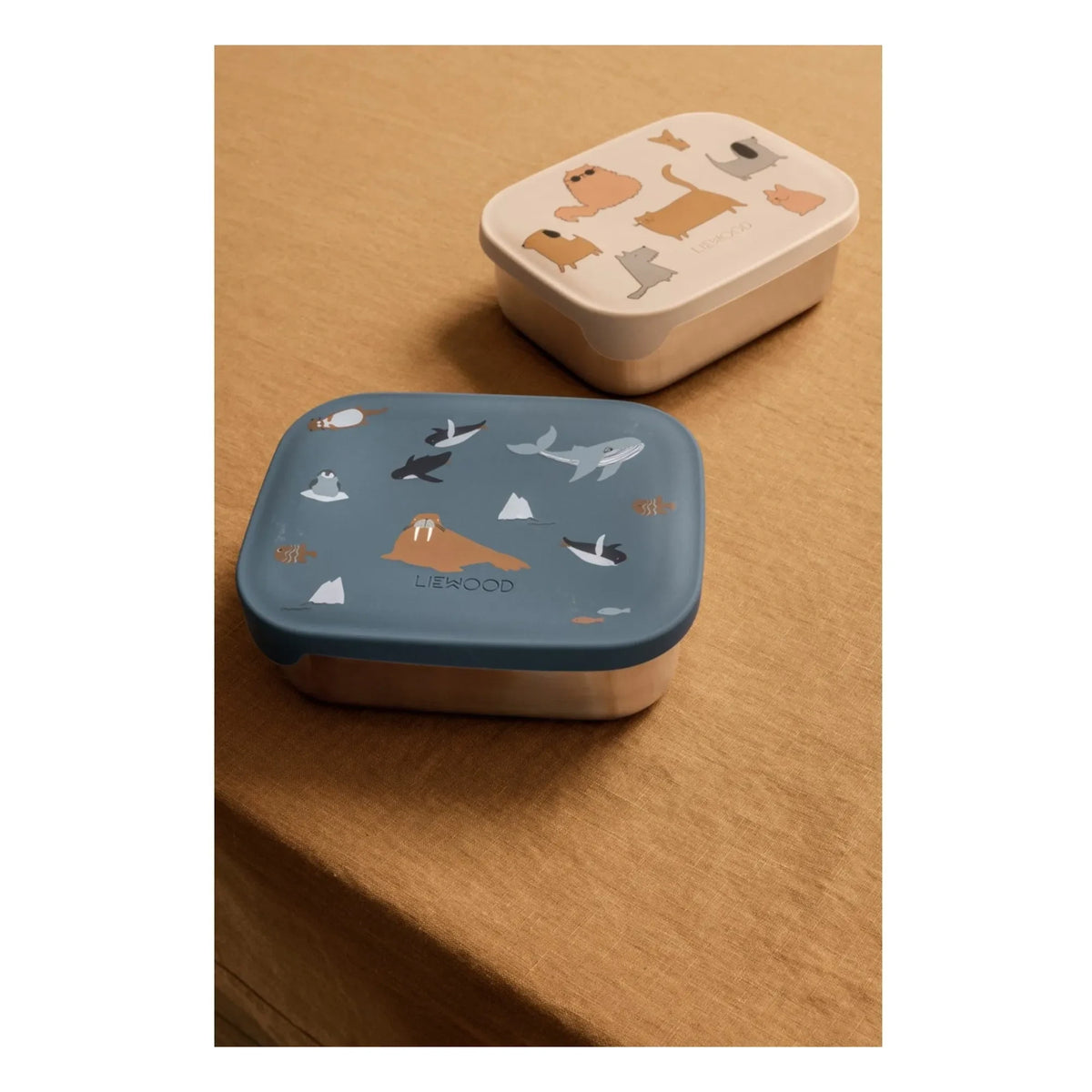 Liewood - लंच-बॉक्स आर्थर | कैट्स एंड डॉग्स/सैंडी