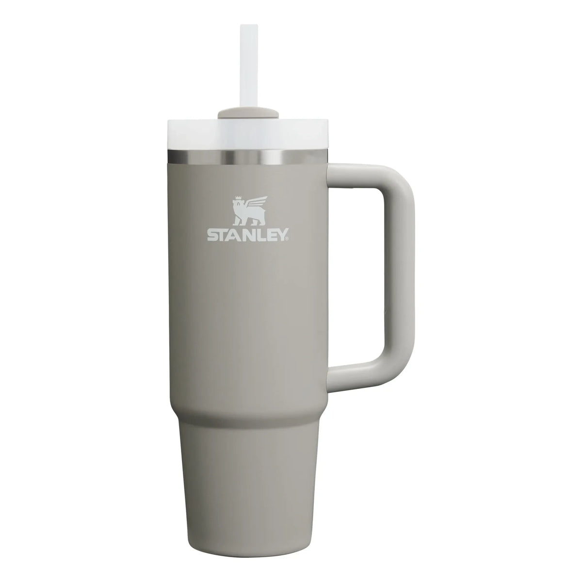 Stanley 1913 - The Quencher H2.O FlowState इंसुलेटेड टंबलर | ग्रे