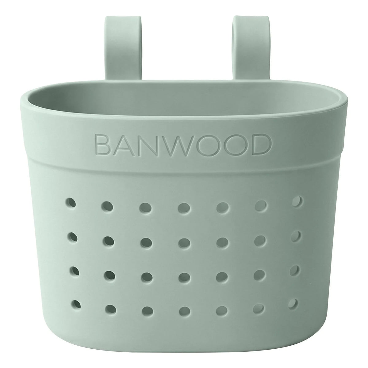 Banwood - Pin & Ride özelleştirilebilir bisiklet sepeti/çekçek | Yeşil