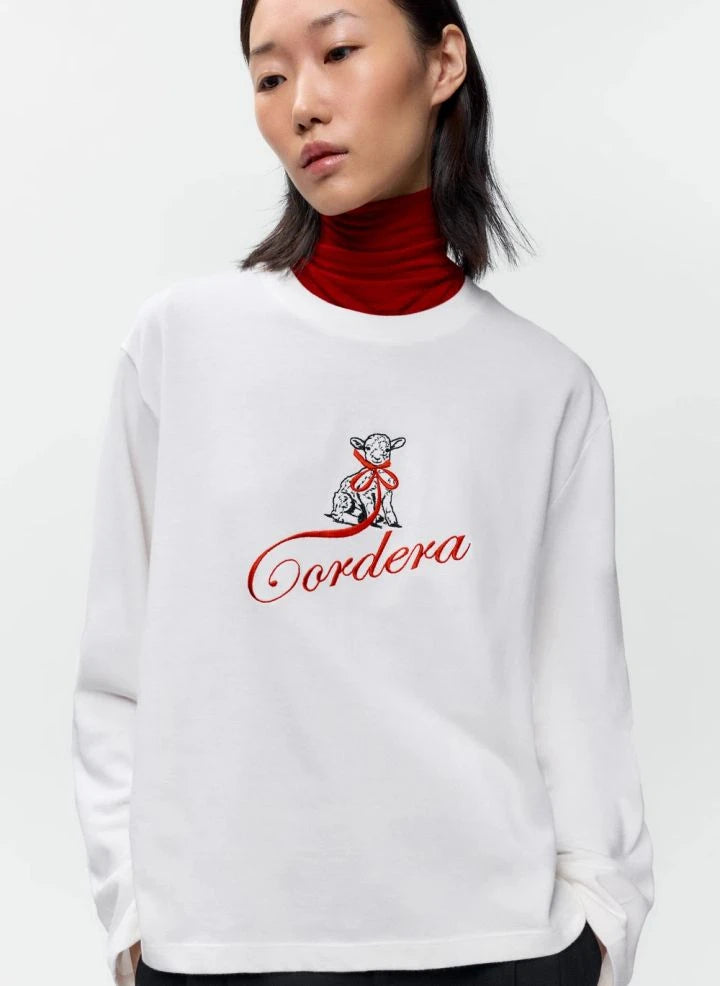 Cordera - Cordera Organik Pamuklu Tişört | Beyaz