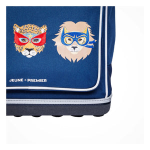 Jeune Premier - Ergomaxx Supercats बैकपैक | गहरा नीला