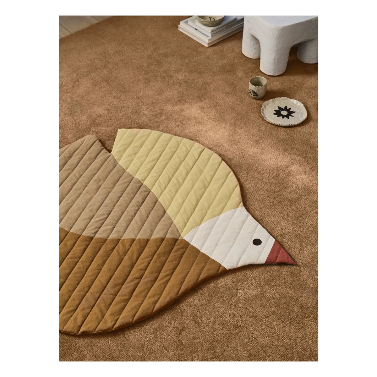 Ferm Living Kids - Swif Bird प्ले मैट