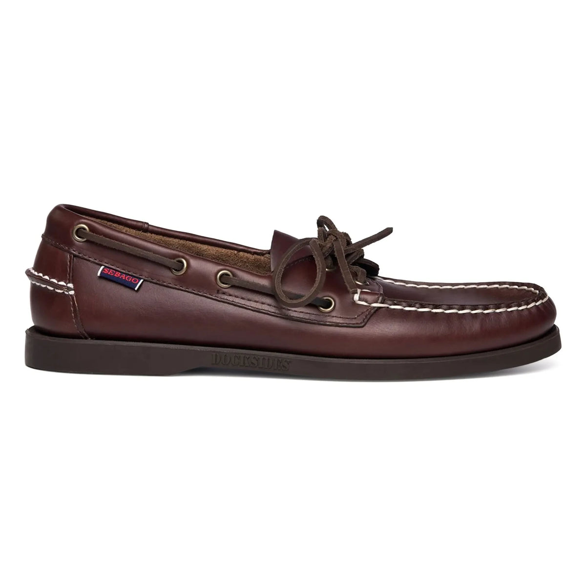 Sebago - Docksides पोर्टलैंड वैक्स लोफर्स | गहरा भूरा