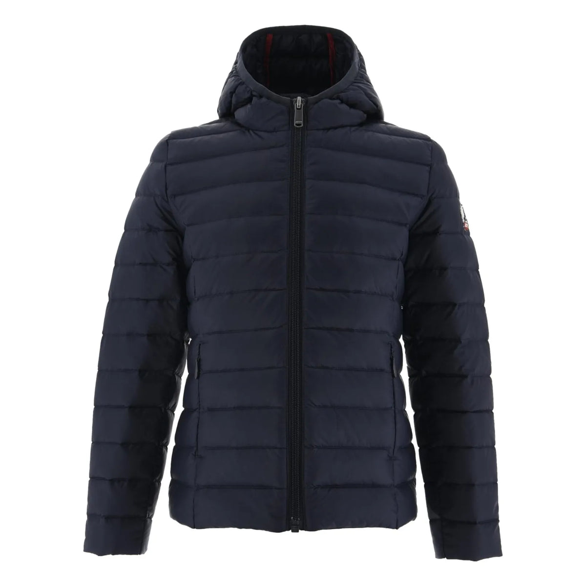 Jott - Carla Kapüşonlu Kuş Tüyü Mont | Lacivert
