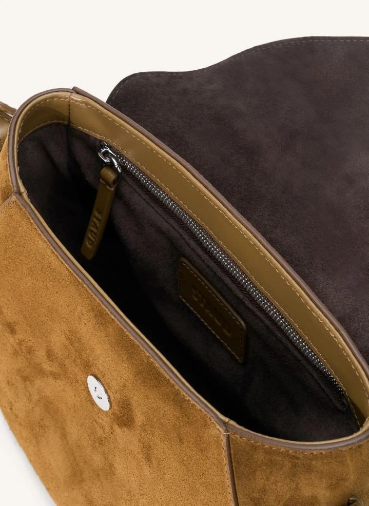 Staud - Bella Saddle Bag | Camel