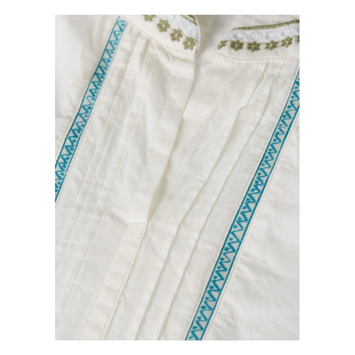 Scotch & Soda - कढ़ाई वाला ब्लाउज़ | एक्रू