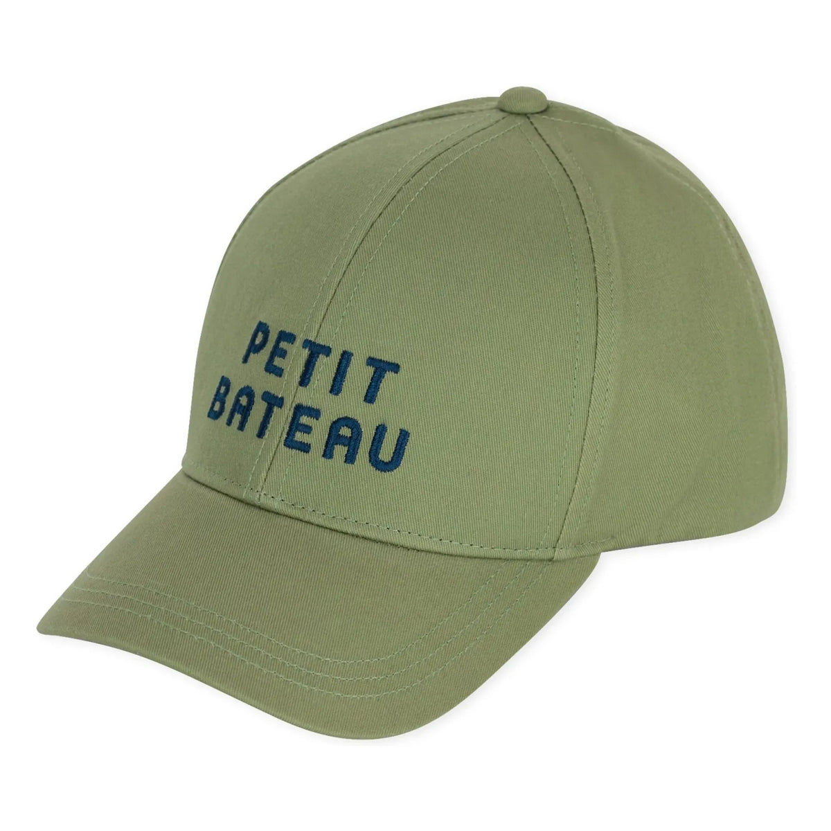 Petit Bateau - Petit Bateau टविल हैट | जैतून (Olive)