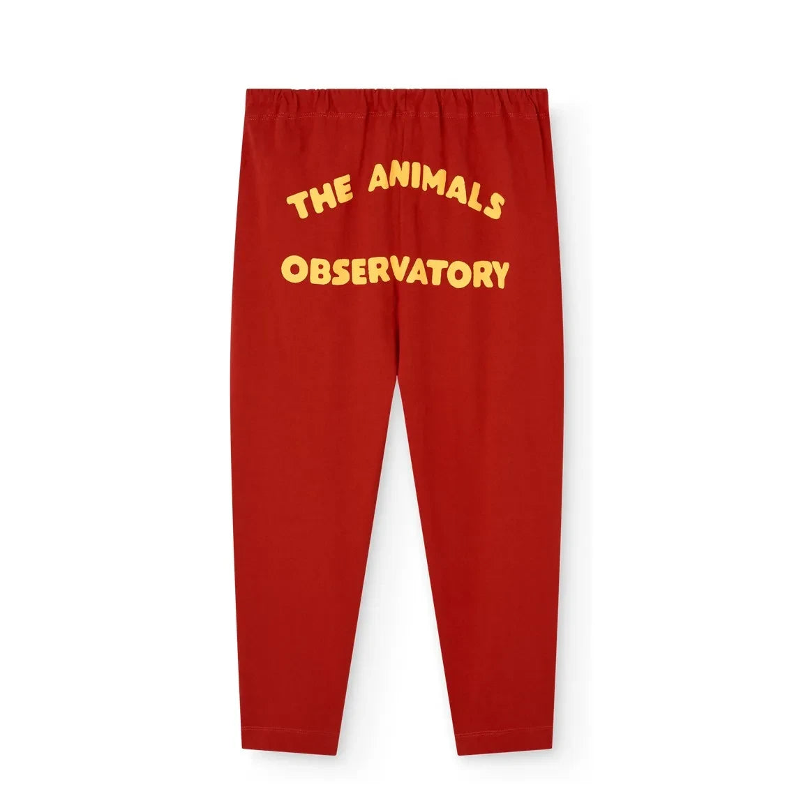 The Animals Observatory - Stag ऑर्गेनिक कॉटन जॉगर | लाल