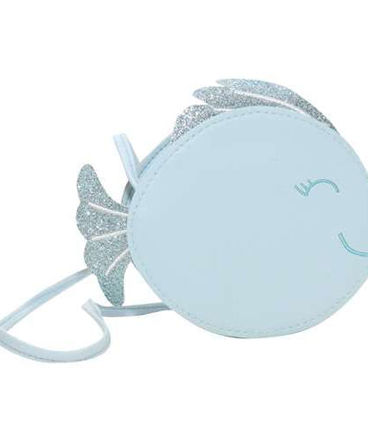 Yuko B. - Sevimli Balık Omuz Çantası-Dinossi