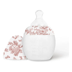 Elhée - Toile de Jouy मेडिकल सिलिकॉन बोतलें और फिजियोलॉजिकल निप्पल - Elhée x Tartine et Chocolat | आड़ू